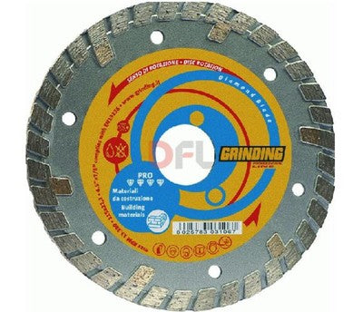 DISCO DIAMANTATO PRO  115x2,2 CON FORO MM.22 GRINDING PER GRANITO PORFIDO ECC.