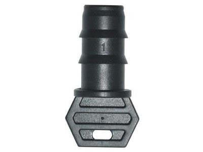 60 PZ TAPPI DI FINE LINEA DA 1/2" IRRIGAZIONE GIARDINAGGIO AGRICOLTURA TUBI
