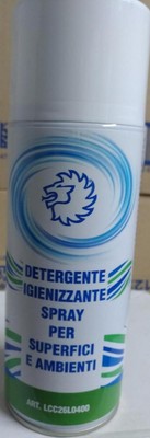 400ML ALCOOL ISOPROPILICO SPRAY IGIENIZZANTE DISINFETTANTE SUPERFICI AMBIENTI