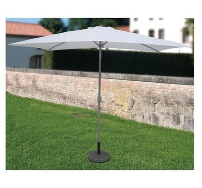 TELO PER OMBRELLONE GIARDINO A PALO CENTRALE ADRA RETTANGOLARE BEIGE CM. 200x300
