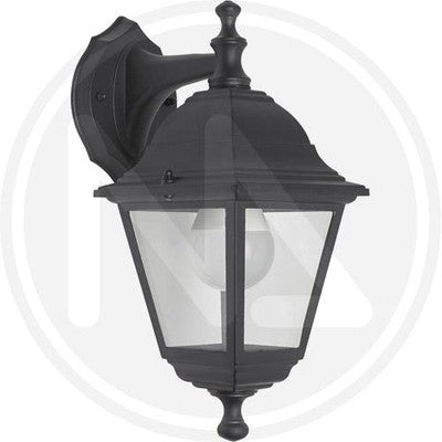 LANTERNA DA GIARDINO CHARME MINI ALTA O BASSA PAPILLON CM. 20X33H NERO