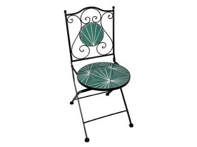 2PZ SEDIE DECOJARDIN NEW AGE CM.38xH46/92 ARREDAMENTO PER ESTERNO