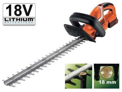 TAGLIASIEPI TAGLIAERBA RASAERBA B+D GTC 1845 L20 18V-1.5Ah UTENSILI DA GIARDINO