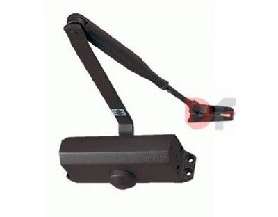 CHIUDIPORTA SPINGIPORTA MAB AEREO DC110 VERNICIATO NERO MERONI