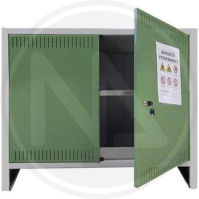 ARMADIO DEPOSITO FITOFARMACI CERTIFICATO LT. 300 CM. 100X40X80H