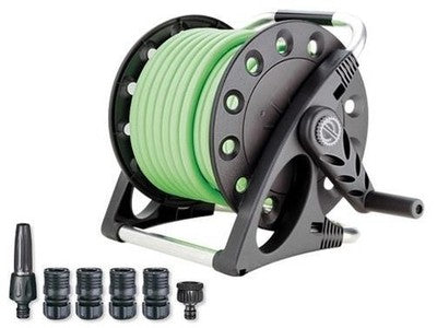 AVVOLGITUBI CLABER ACQUAPONY CON TUBO 8884 15MT 1/2" AVVOLGITUBO IRRIGAZIONE