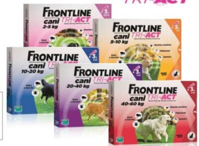 ANTIPARASSITARIO PER CANI FRONTLINE TRI-ACT PER CANI KG. 20-40