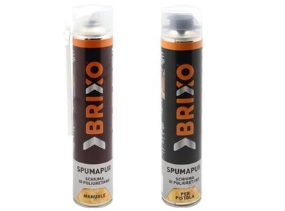 12 PZ SCHIUMA POLIURETANICA BRIXO SPUMAPUR PER PISTOLA