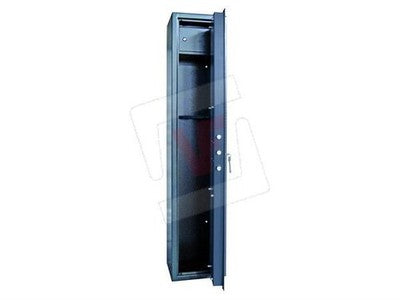 ARMADIO PORTAFUCILI 7 POSTI UTILIA SECURITY CON TESORETTO CM. 40X28X148H