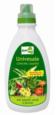 CONCIME LIQUIDO UNIVERSALE PER PIANTE VERDI E FIORI KG.1