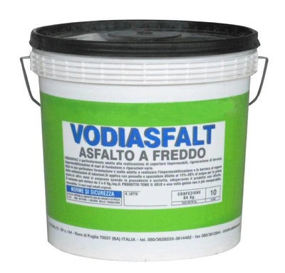 ASFALTO A FREDDO VODIASFALT LT. 3 EMULSIONE BITUMINOSA IMPERMEABILIZZANTE