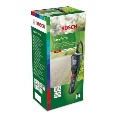 BOSCH EASY PUMP HOME AND GARDEN COMPRESSORE A BATTERIA 3,0 Ah 3,6 VOLT
