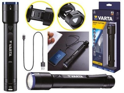 TORCE VARTA LED NIGHT CUTTER F30R A BATTERIA MM.42xH225