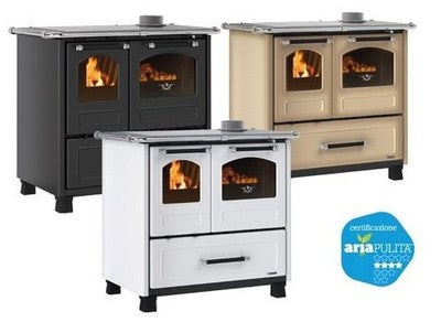 CUCINE A LEGNA FAMILY NORDICA POTENZA 7,5KW - CM 97x64xH85