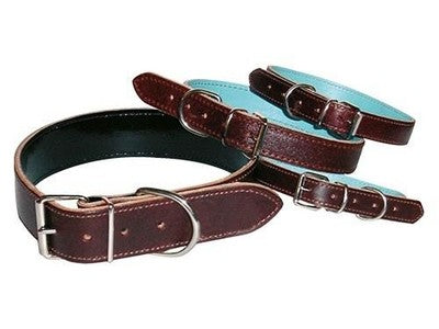 COLLARI COLLARE IN CUOIO PER CANI MM.25X550