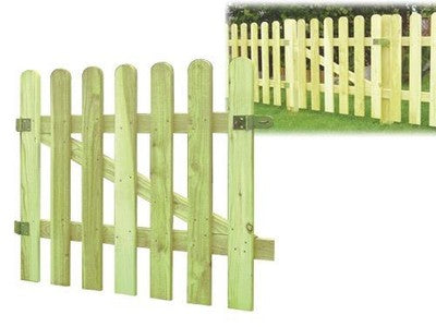 CANCELLETTI GIARDINO CANCELLO STACCIONATA LASA PER RECINZIONI CM.100X100