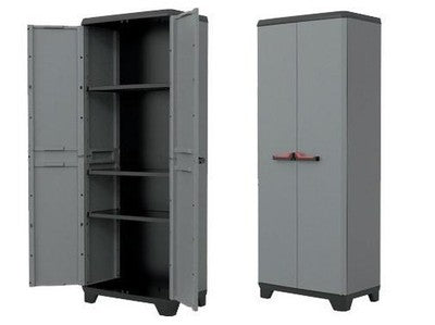 ARMADIO ESTERNO TUTTOPIANI BASIC CM. L68xP39xH171 ARREDO CASA GIARDINO