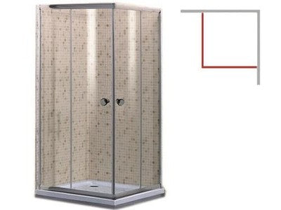 BOX DOCCIA BRIXO TULIPANO CM.68X68X190