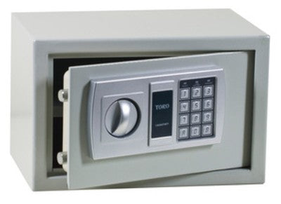 CASSEFORTI CASSAFORTE ELETTRONICA DIGITALE A MOBILE HOTEL CM. 36X20X24 MM.5