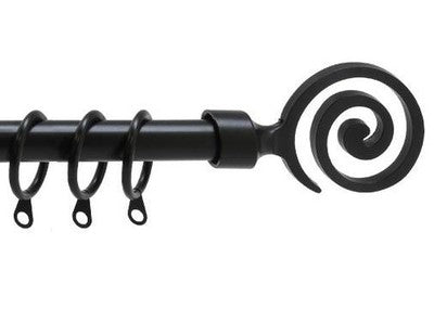 BASTONI PER TENDE SCORRITENDA BRIXO ETNIC NERO