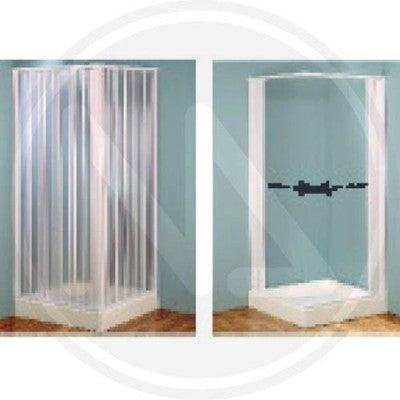 BOX DOCCIA APERTURA ANGOLARE 2 LATI SKY H185 - LATO 80/60CM ARREDO BAGNO