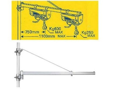 BRACCIO PER PARANCO GT-SA 1200 EINHELL ESTENSIBILE GIREVOLE A 180