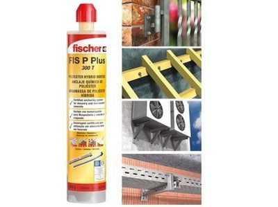 ANCORANTE CHIMICO RESINA TASSELLO FISCHER FIS P PLUS 300 T PEZZI 2