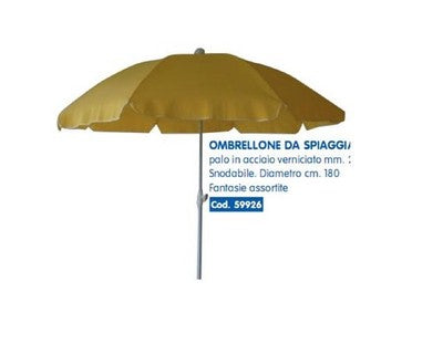 OMBRELLONE DA SPIAGGIA CON SNODO