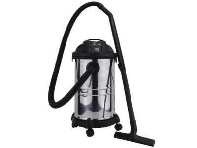 BIDONE ASPIRATUTTO SOLIDI E LIQUIDI DOMO RAC INOX LT. 30 1000W ASPIRAPOLVERE