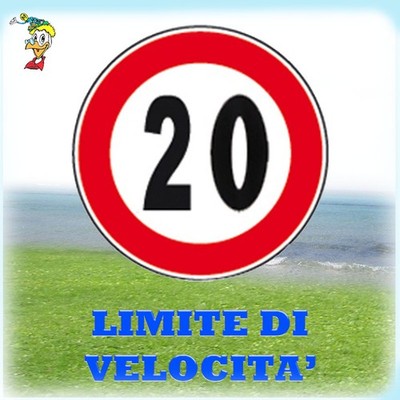 CARTELLI SEGNALETICI STRADALI DA CANTIERE LIMITE DI VELOCITA&