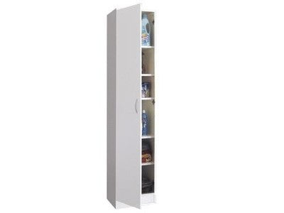 ARMADIO COLONNA TUTTOPIANI BIANCO NOBILITATO MELAMINICO CM.40X36X186
