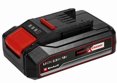 BATTERIA DI RICAMBIO A LITIO 2,5 AH 18 V PER DISPOSITIVI EINHELLE POWER X-CHANGE