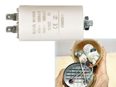 CONDENSATORE 450 Volt 300 CL.C PER ELETTROPOMPE 30 MICROFARAD