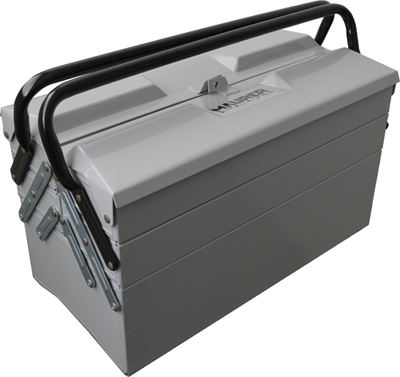 CASSETTA PORTAUTENSILI METALLO 5 POSTI MAURER PLUS CM.49,5x20x29,5