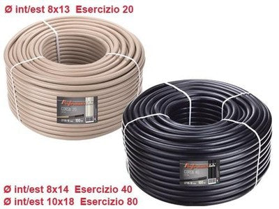 TUBI TUBO IN PVC PER IRRORAZIONE IRRIGAZIONE  INT/EST 8x13 - ESERC.20