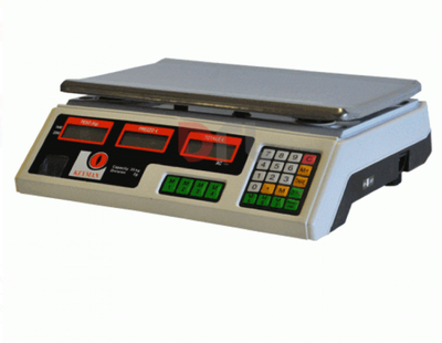 BILANCIA DIGITALE KEYMAN CON LCD 3 QUADRANTI SUI DUE LATI KG. 35