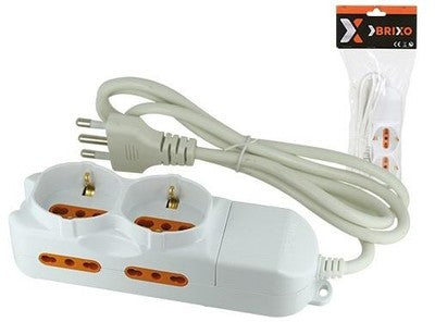 MULTIPRESE BRIXO 6 POSTI PRESA + SCHUKO