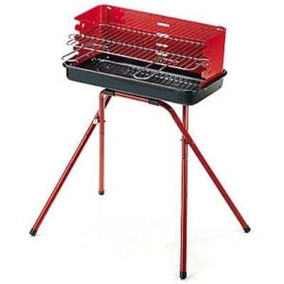 BARBECUE A CARBONE CARBONELLA GRIGLIA ARROSTO 80 ECO H.72 CM - 47X24 CM