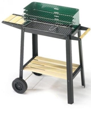 BARBECUE A CARBONELLA OMPAGRIL GREEN/W CM.50X25