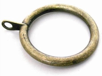 ANELLO PER BASTONI CONFEZIONE DA PZ. 10 COLORE NERO ARGENTO ACCIAIO E ORO ANTICO