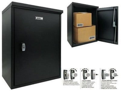 CASSETTE CASSETTA POSTALE PACCOBOX ALUBOX GRANDE CM.L43,5xP34,2xH58,7