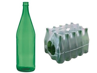 BOTTIGLIE BOTTIGLIA DI VETRO VERDE MINERALE LT.1 PEZZI 20