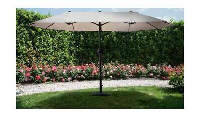 TELO RICAMBIO PER OMBRELLONE GIARDINO DOPPIO A PALO CENTRALE LOULE 455X270x250