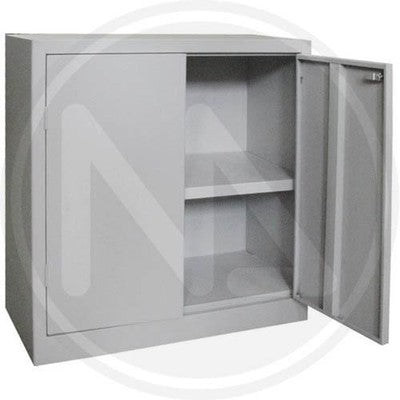 ARMADIO MINISPAZIO IN LAMIERA METALLO 2 ANTE BASSO CM95x40x80H ARMADI TUTTOPIANI