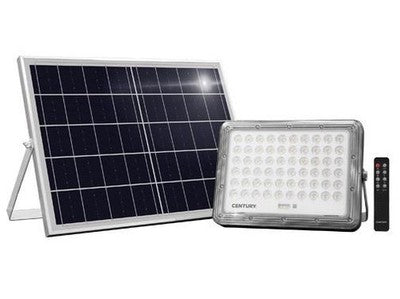 PROIETTORI LED SOLARI CENTURY PROMETEO 30 WATT - 4100 LUMEN CON TELECOMANDO
