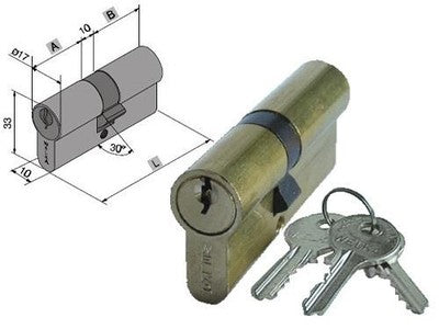 CILINDRI WELKA SAGOMATI ART. 70022220 SERRATURE CILINDRETTI