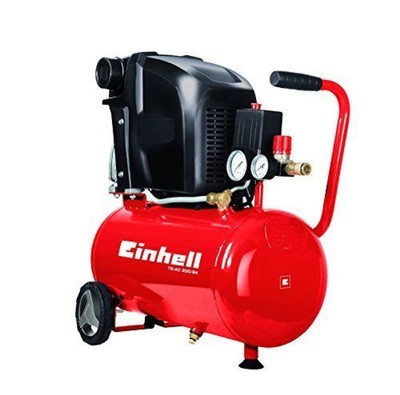 COMPRESSORE AD ARIA LUBRIFICATO OLIO 25L 8 BAR EINHELL TE - AC 230/24/ LITRI 24