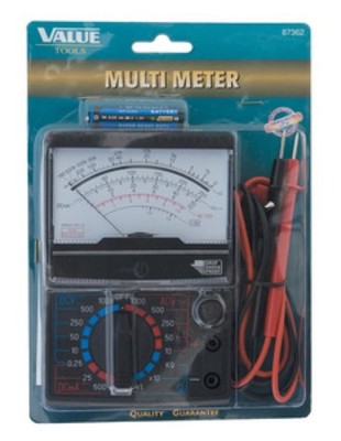 TESTER ANALOGICO MULTIMETRO IMP. 64520