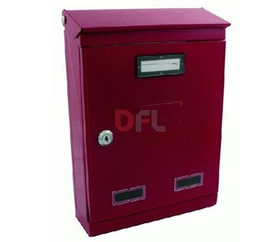 CASSETTA POSTALE EVOLUZIONE COLORE NERO CM.22,5x7,5xH32