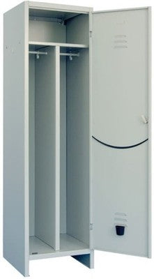 ARMADIO COMPONIBILE IN LAMIERA SPORCO PULITO CON SERRATURA CM. 50x50xH180